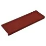 Alfombrillas de escalera 10 unidades rojo burdeos 65x21x4 cm de vidaXL, Alfombrillas para escalones - Ref: Foro24-149731, Pre...