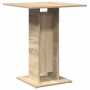 Mesa de bistró contrachapada color roble Sonoma 60x60x75 cm