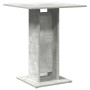 Mesa de bistró de madera contrachapada gris 60x60x75 cm en Mesas de cocina y de comedor | Comprar online en Foro24