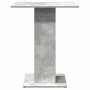 Mesa de bistró de madera contrachapada gris 60x60x75 cm en Mesas de cocina y de comedor | Comprar online en Foro24