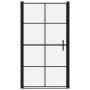 Schwarze Duschtüren aus gehärtetem Glas, 100x178 cm. von vidaXL, Duschtüren - Ref: Foro24-148892, Preis: 190,36 €, Rabatt: %