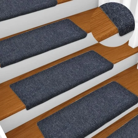 Stair treads 10 units anthracite gray 65x21x4 cm by vidaXL, Stair mats - Ref: Foro24-149733, Price: 29,55 €, Discount: %
