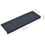 Treppenmatten 10 Stück anthrazitgrau 65x21x4 cm von vidaXL, Treppenmatten - Ref: Foro24-149733, Preis: 36,17 €, Rabatt: %