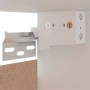 Armario colgante "Lyon" de, blanco, 60 x 31 x 40 cm, madera de