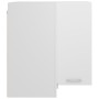 Armario esquinero colgante "Lyon" blanco 57x57x60 cm Madera de