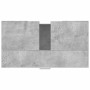 Armario de baño contrachapada gris hormigón 60x32x53,5 cm