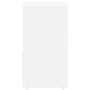 Armario de baño madera contrachapada blanco 60x33x61 cm