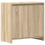 Armario de baño madera contrachapada color roble 60x33x61 cm