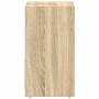 Armario de baño madera contrachapada color roble 60x33x61 cm