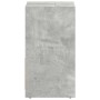 Armario de baño madera contrachapada gris hormigón 60x33x61 cm