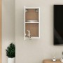 Mueble para TV de madera contrachapada blanco 30,5x30x60 cm en Muebles TV | Comprar online en Foro24