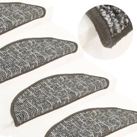 Stair tread mats 15 pcs anthracite 56x20 cm by vidaXL, Stair mats - Ref: Foro24-149916, Price: 52,19 €, Discount: %