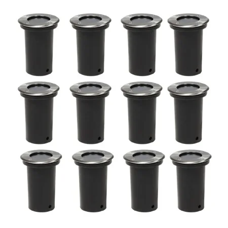 Round outdoor ground lights 12 units by vidaXL, Outdoor lighting - Ref: Foro24-160436, Price: 155,30 €, Discount: %