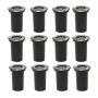Runde Stehleuchten für den Außenbereich 12 Stück von vidaXL, Außenbeleuchtung - Ref: Foro24-160436, Preis: 152,19 €, Rabatt: %