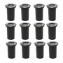Runde Stehleuchten für den Außenbereich 12 Stück von vidaXL, Außenbeleuchtung - Ref: Foro24-160436, Preis: 155,30 €, Rabatt: %