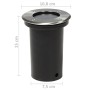 Runde Stehleuchten für den Außenbereich 12 Stück von vidaXL, Außenbeleuchtung - Ref: Foro24-160436, Preis: 155,30 €, Rabatt: %