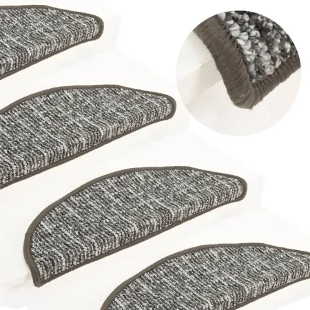 Stair tread mats 15 pcs anthracite 65x21x4 cm by vidaXL, Stair mats - Ref: Foro24-149922, Price: 50,47 €, Discount: %