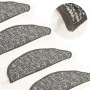 Stair tread mats 15 pcs anthracite 65x21x4 cm by vidaXL, Stair mats - Ref: Foro24-149922, Price: 50,47 €, Discount: %