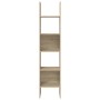 Estantería madera contrachapada color roble Sonoma 40x35x180 cm
