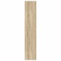 Estantería madera contrachapada color roble Sonoma 40x35x180 cm