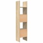 Estantería madera contrachapada color roble Sonoma 40x35x180 cm