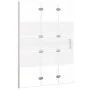 Faltduschwand ESG weiß 100x140 cm von vidaXL, Duschtüren - Ref: Foro24-150738, Preis: 148,09 €, Rabatt: %