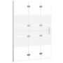 Faltduschwand ESG weiß 100x140 cm von vidaXL, Duschtüren - Ref: Foro24-150738, Preis: 150,55 €, Rabatt: %