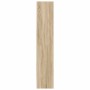 Estantería madera contrachapada color roble Sonoma 60x35x180 cm