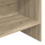 Estantería madera contrachapada color roble Sonoma 60x35x180 cm
