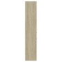 Estantería madera contrachapada color roble Sonoma 40x35x180 cm