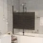 Faltduschwand ESG schwarz 100x140 cm von vidaXL, Duschtüren - Ref: Foro24-150741, Preis: 147,37 €, Rabatt: %