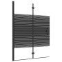 Faltduschwand ESG schwarz 100x140 cm von vidaXL, Duschtüren - Ref: Foro24-150741, Preis: 144,55 €, Rabatt: %