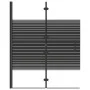 Faltduschwand ESG schwarz 100x140 cm von vidaXL, Duschtüren - Ref: Foro24-150741, Preis: 147,37 €, Rabatt: %