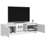 Mueble para TV con luces LED blanco 120x30x36 cm