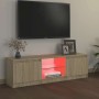 Armario TV con luces LED roble Sonoma 120x30x36 cm en Muebles TV | Comprar online en Foro24