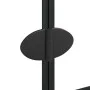 Mampara de ducha plegable ESG negro 100x140 cm de vidaXL, Puertas de ducha - Ref: Foro24-150744, Precio: 137,89 €, Descuento: %