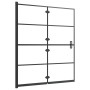 ESG schwarze faltbare Duschwand 120x140 cm von vidaXL, Duschtüren - Ref: Foro24-150745, Preis: 161,34 €, Rabatt: %
