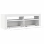 Mueble para TV con luces LED blanco 120x35x40 cm