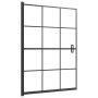 ESG schwarze Duschwand 100x140 cm von vidaXL, Duschtüren - Ref: Foro24-150747, Preis: 147,16 €, Rabatt: %