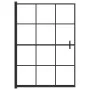 ESG schwarze Duschwand 100x140 cm von vidaXL, Duschtüren - Ref: Foro24-150747, Preis: 150,10 €, Rabatt: %