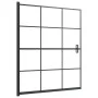 ESG black shower screen 116x140 cm by vidaXL, shower doors - Ref: Foro24-150748, Price: 139,95 €, Discount: %