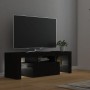 Mueble de TV con luces LED negro 120x35x40 cm en Muebles TV | Comprar online en Foro24