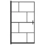 ESG schwarze Duschwand 80x140 cm von vidaXL, Duschtüren - Ref: Foro24-150749, Preis: 141,64 €, Rabatt: %