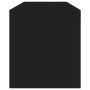 Mueble de TV con luces LED negro 140x36,5x40 cm