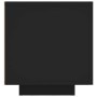 Mueble de TV con luces LED negro 160x35x40 cm