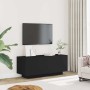 Mueble para TV madera contrachapada negra 100x35x40 cm en Muebles TV | Comprar online en Foro24