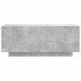 Mueble para TV contrachapada gris hormigón 100x35x40 cm