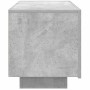 Mueble para TV contrachapada gris hormigón 100x35x40 cm
