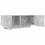 Mueble para TV contrachapada gris hormigón 100x35x40 cm