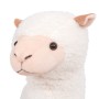 XXL weißes stehendes Plüsch-Alpaka von vidaXL, Stofftiere - Ref: Foro24-91338, Preis: 84,03 €, Rabatt: %